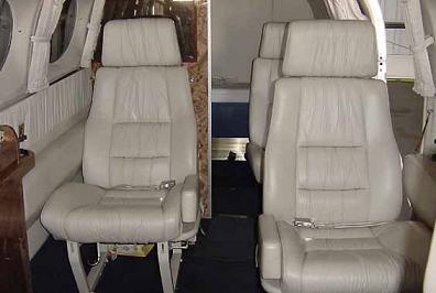 Cessna 421 cabin