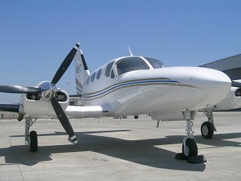 Cessna 421 exterior
