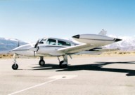 Cessna 310 exterior view